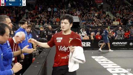 樊振东3比1阿比奥顿樊振东2026年开门红德国杯半决赛🏓️萨尔布吕肯VS奥克森