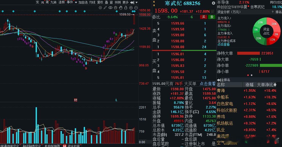 寒王直上九霄12个多点了，直接破新高了，目标位继续格局下，放大下！1530已经突