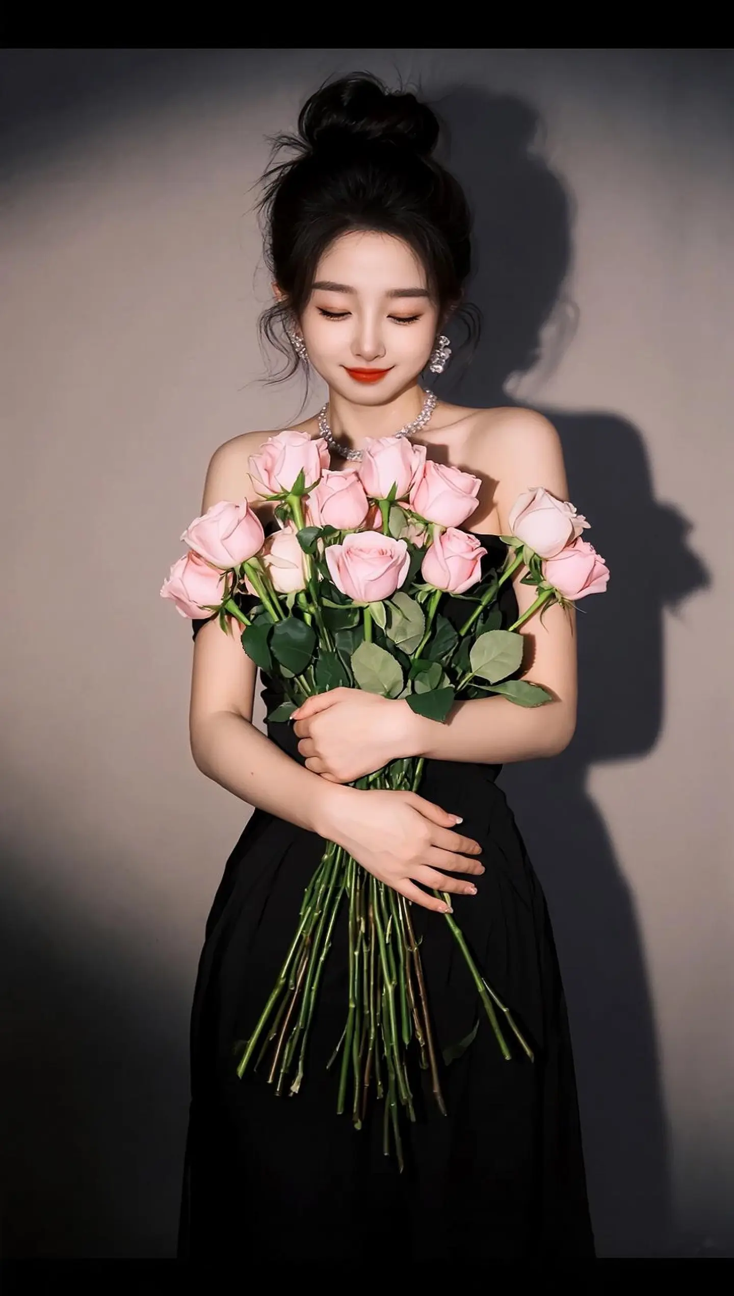 AI复古花束写真 ai创作