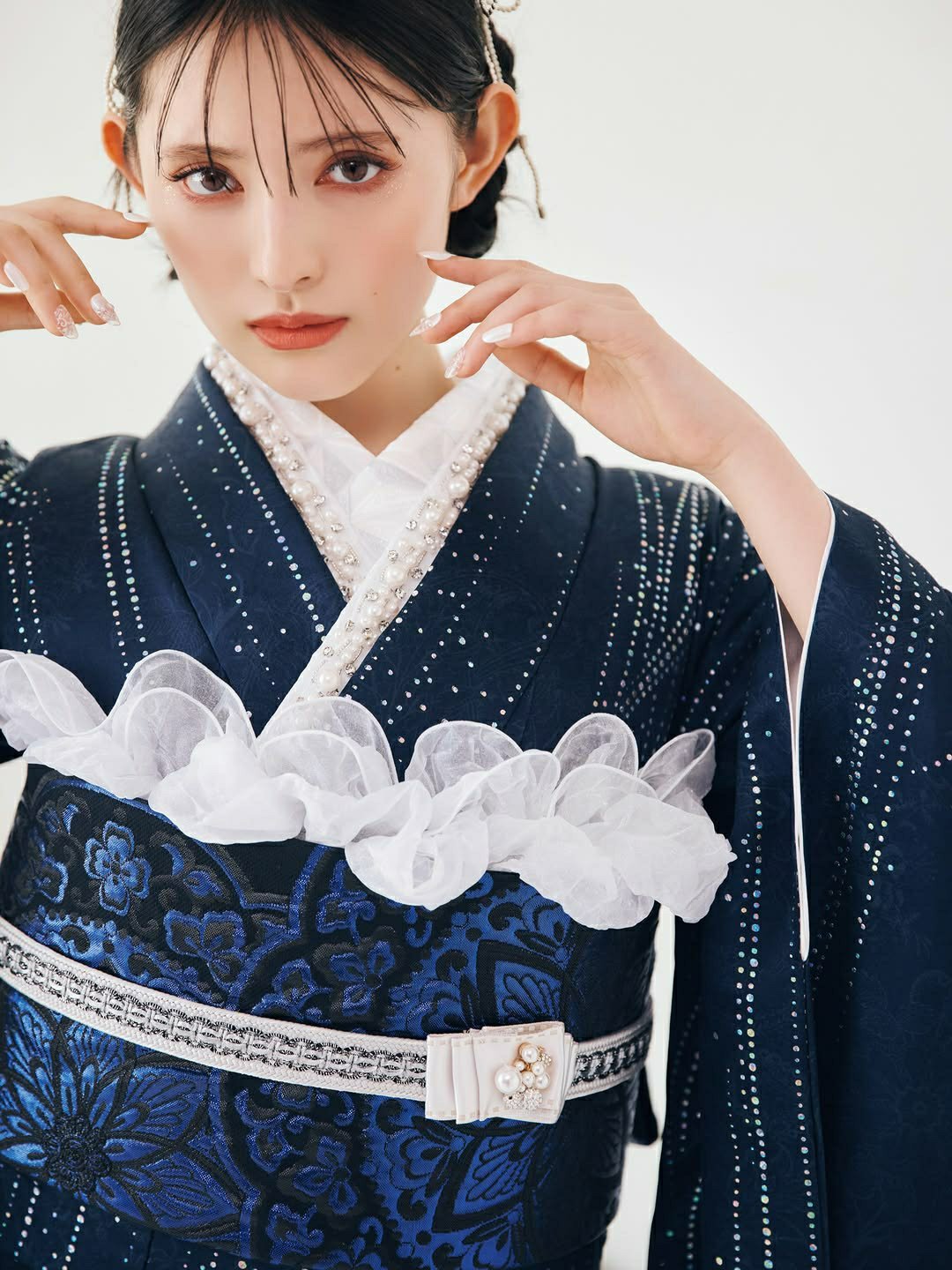 日娱新闻菅田爱贵  超ときめき♡宣伝部 菅田愛貴ins 振袖和服宣传 