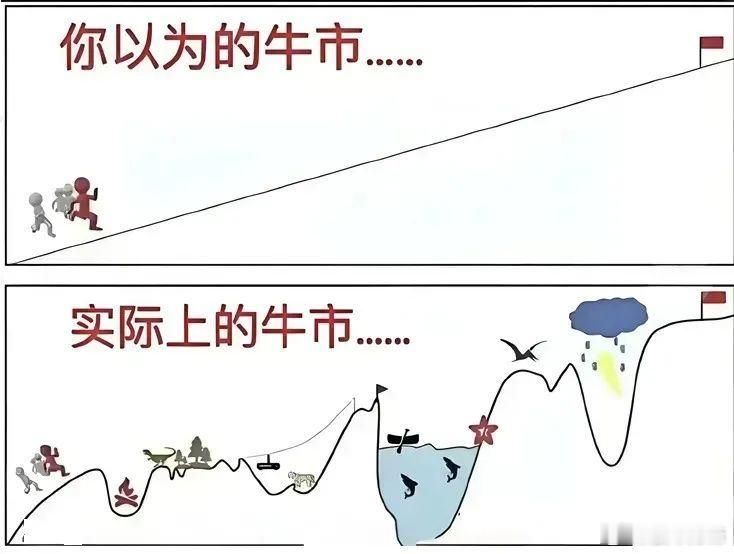 今天看到一个观点：这轮结构性牛市，最惨的就是那些保守派，他们肯定不会追热门板块，