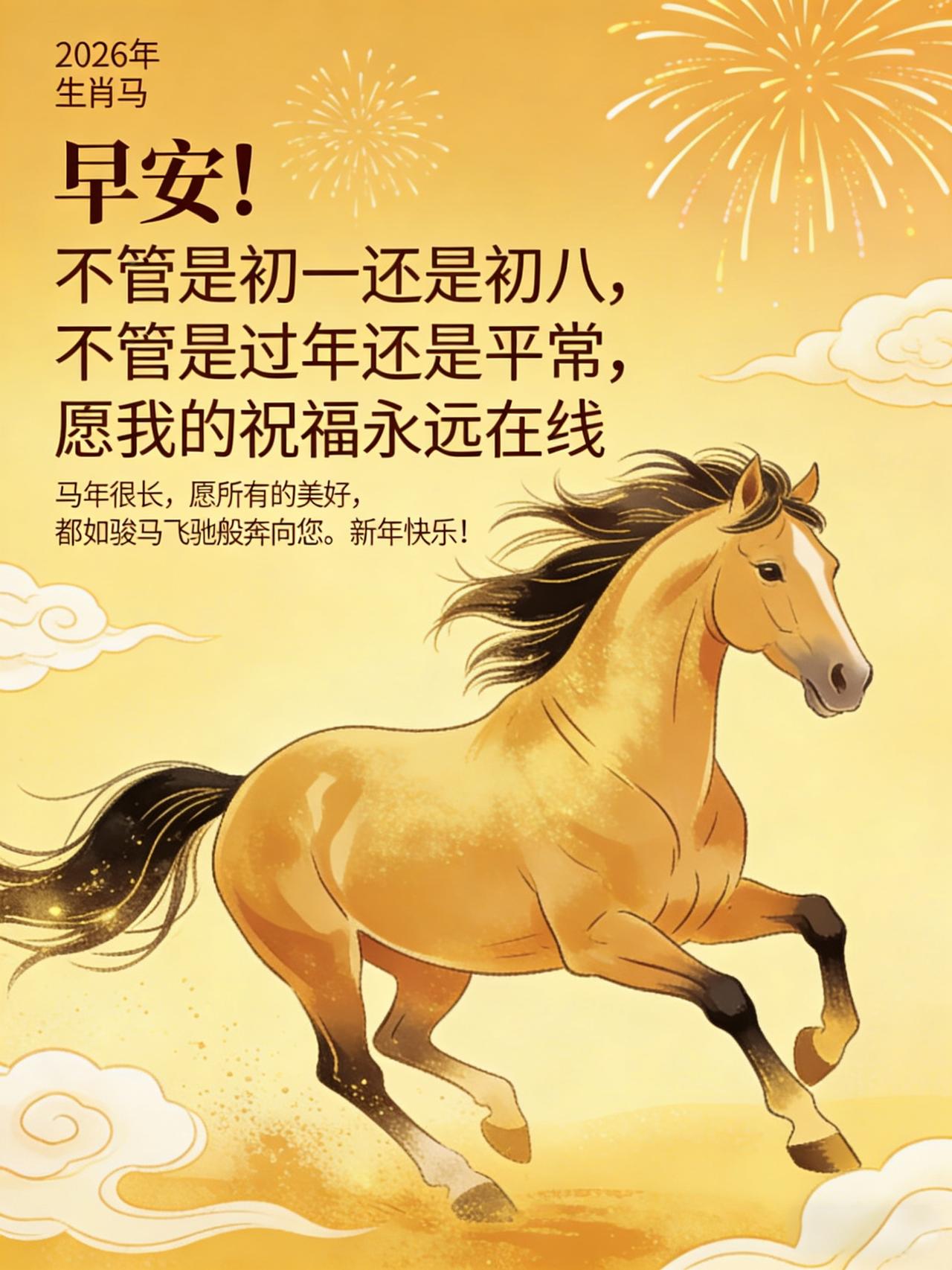 骏马启程得现金我正在参加骏马启程分50万春节活动。完成任务使骏马加速，累计里程越