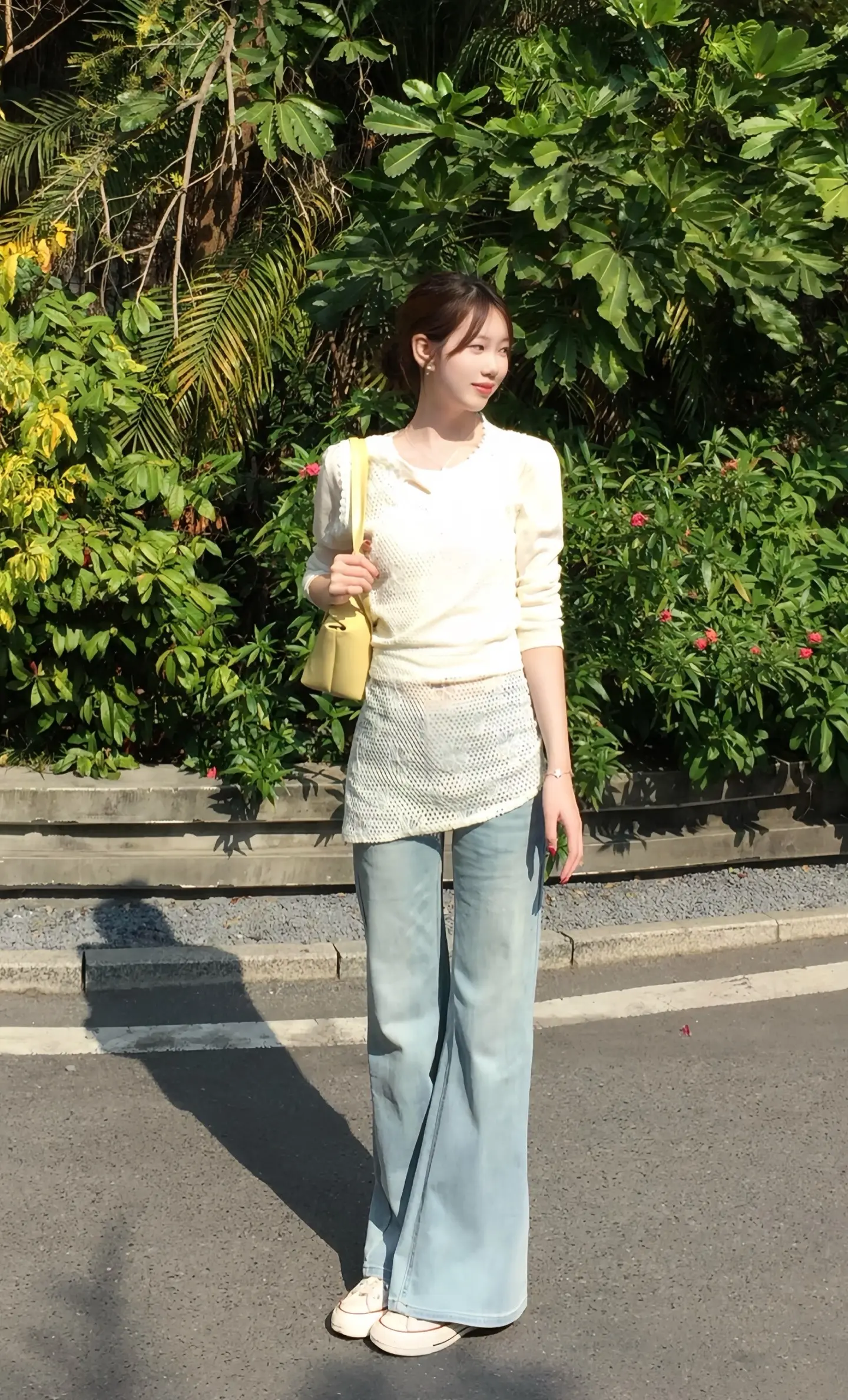 今日穿搭look 韩系穿搭 开春穿搭思路 欧尼穿搭 温柔风穿搭