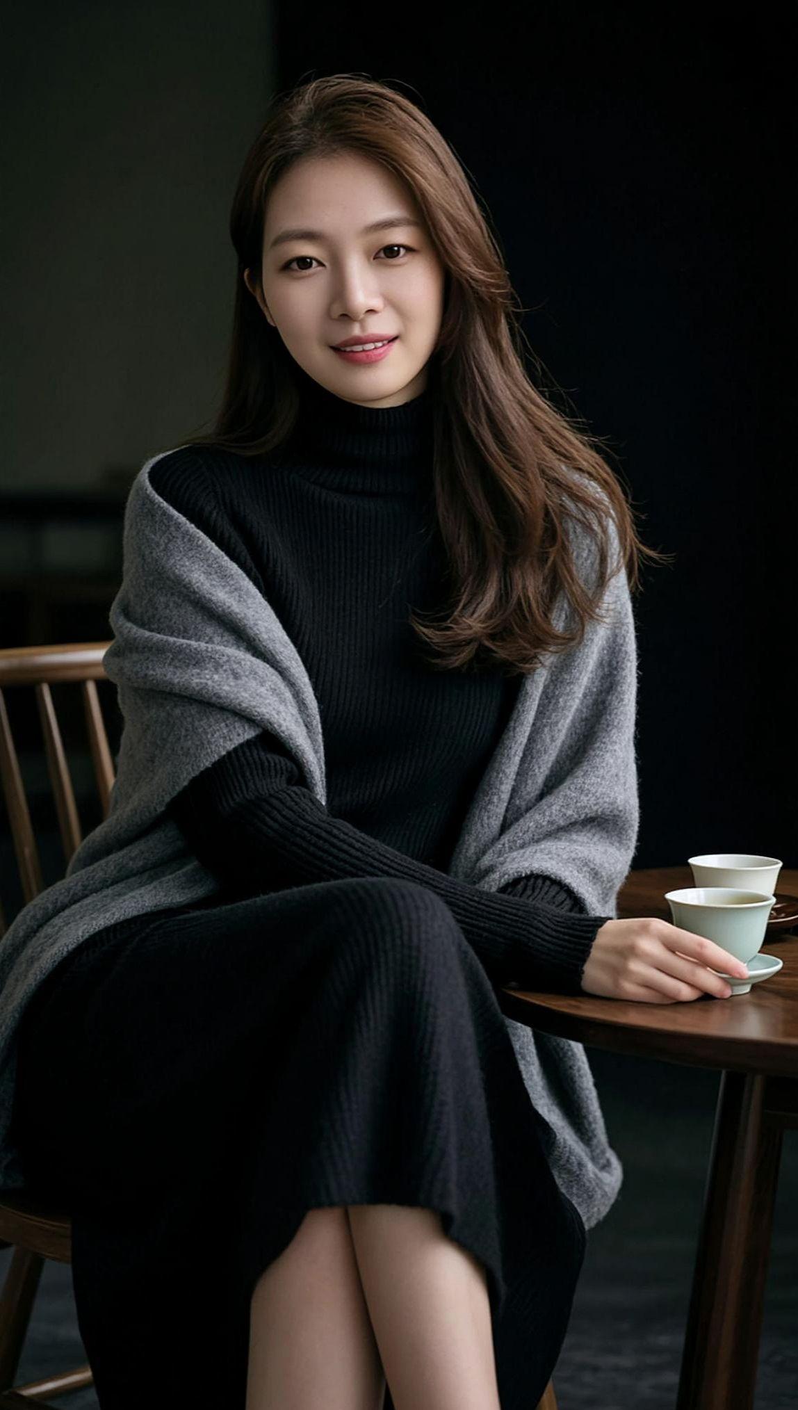 AI低饱和肖像 少女写真 甜系女孩 甜美女孩穿搭 日常分享