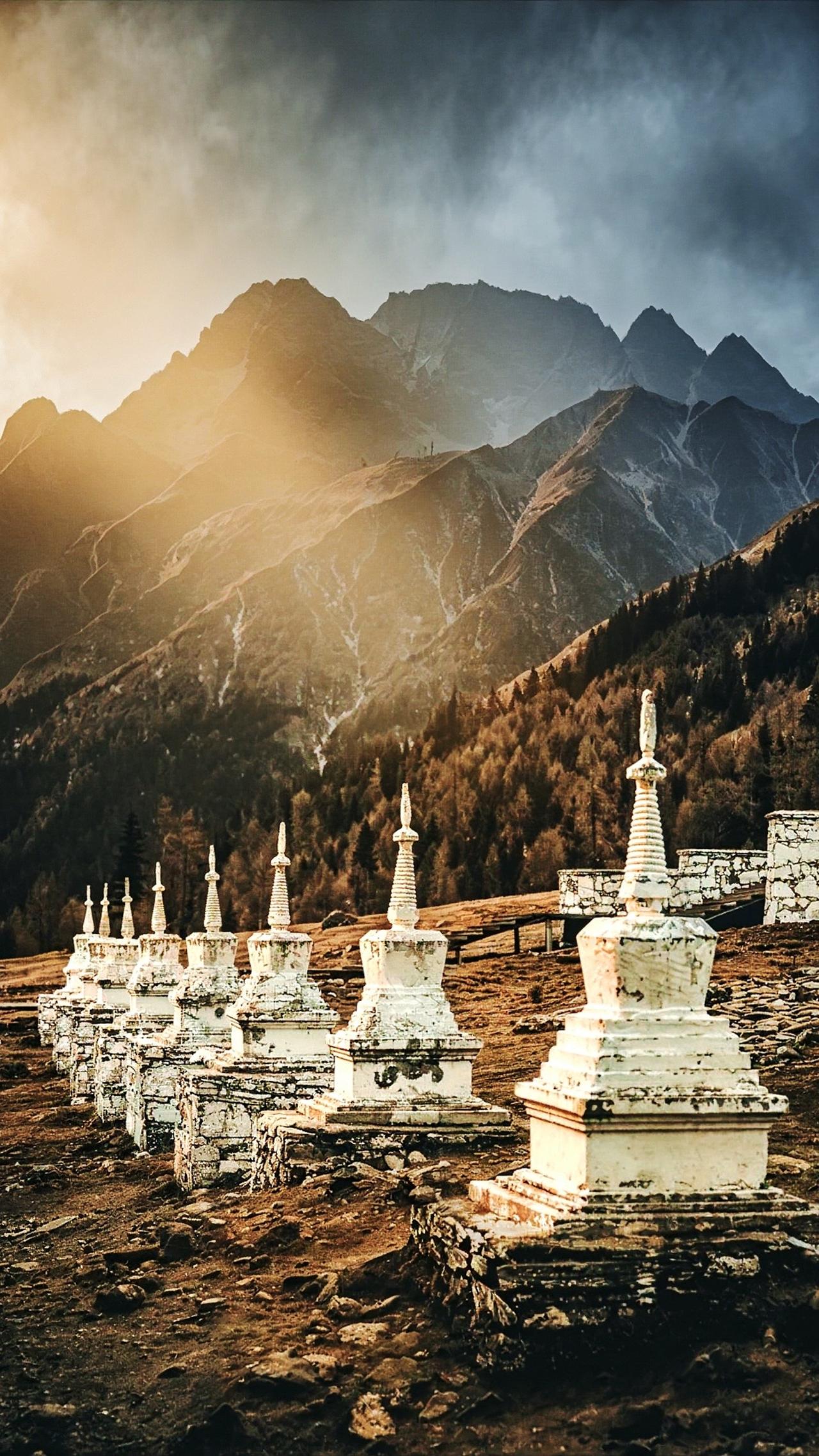 【你好，川西】不甚明媚的四姑娘山…藏地拾光 雪山与佛塔 旅行推荐官 带你看世界