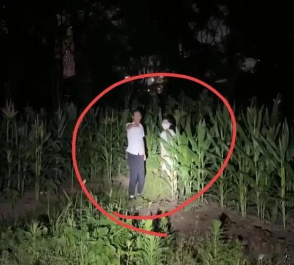 今天阻止了两个人打架！晚上跟孩儿下地摸爬叉，看到两个人好像在吵架，我赶紧用电灯使