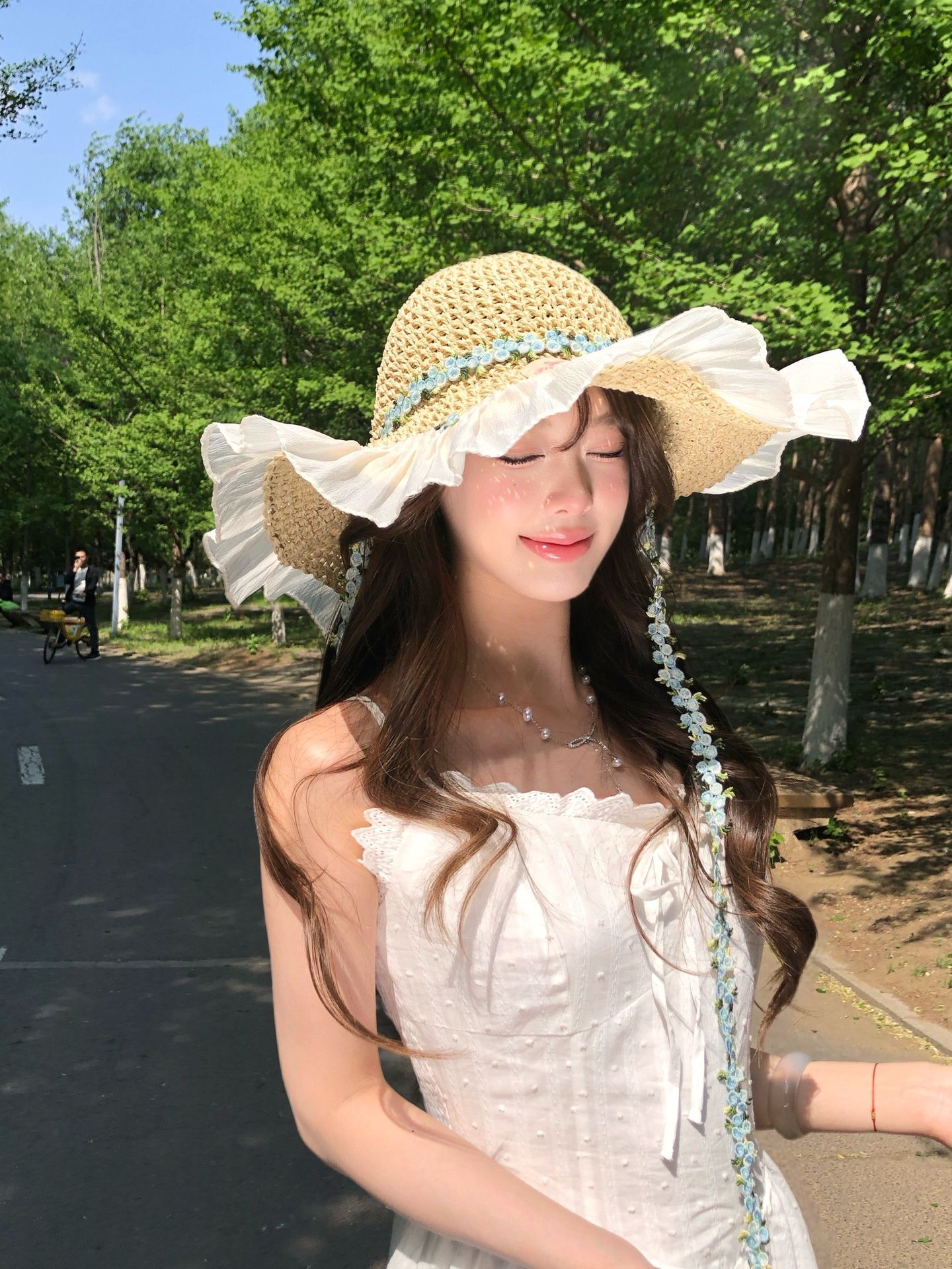做你心上的风。氛围感 甜妹 阳光拍照 