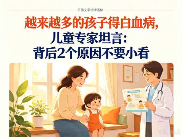 越来越多孩子得白血病儿科专家直言这2个隐藏原因家长别不当回事