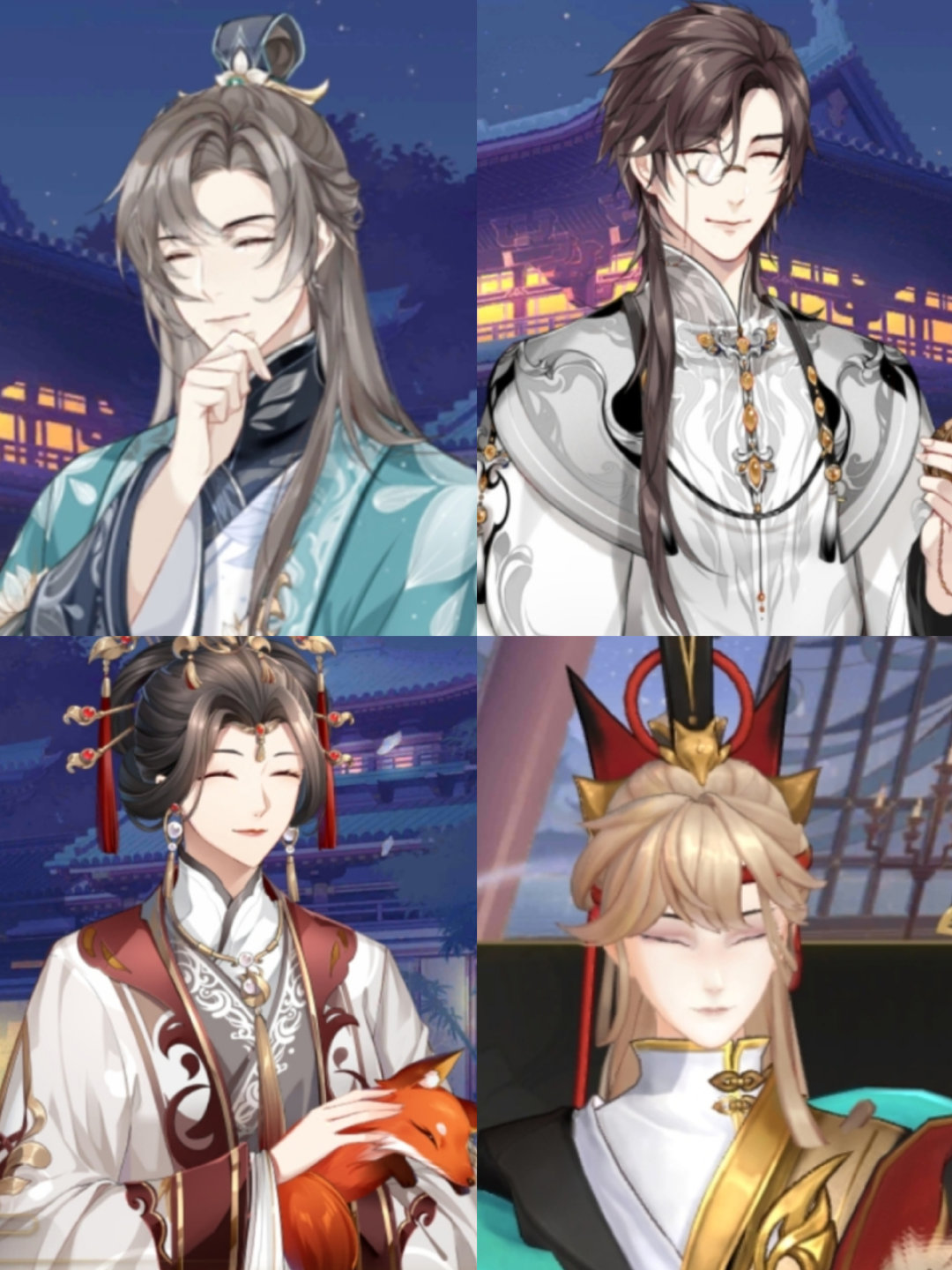 问：在场共计几狐狸[偷笑]#花亦山心之月# ​​​