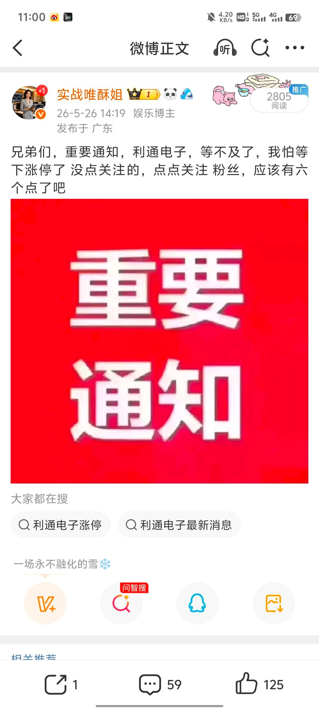 说好的黑色星期四，在酥姐这里根本不存在✨利通电子 +8.46%（稳步抬升）黄河旋
