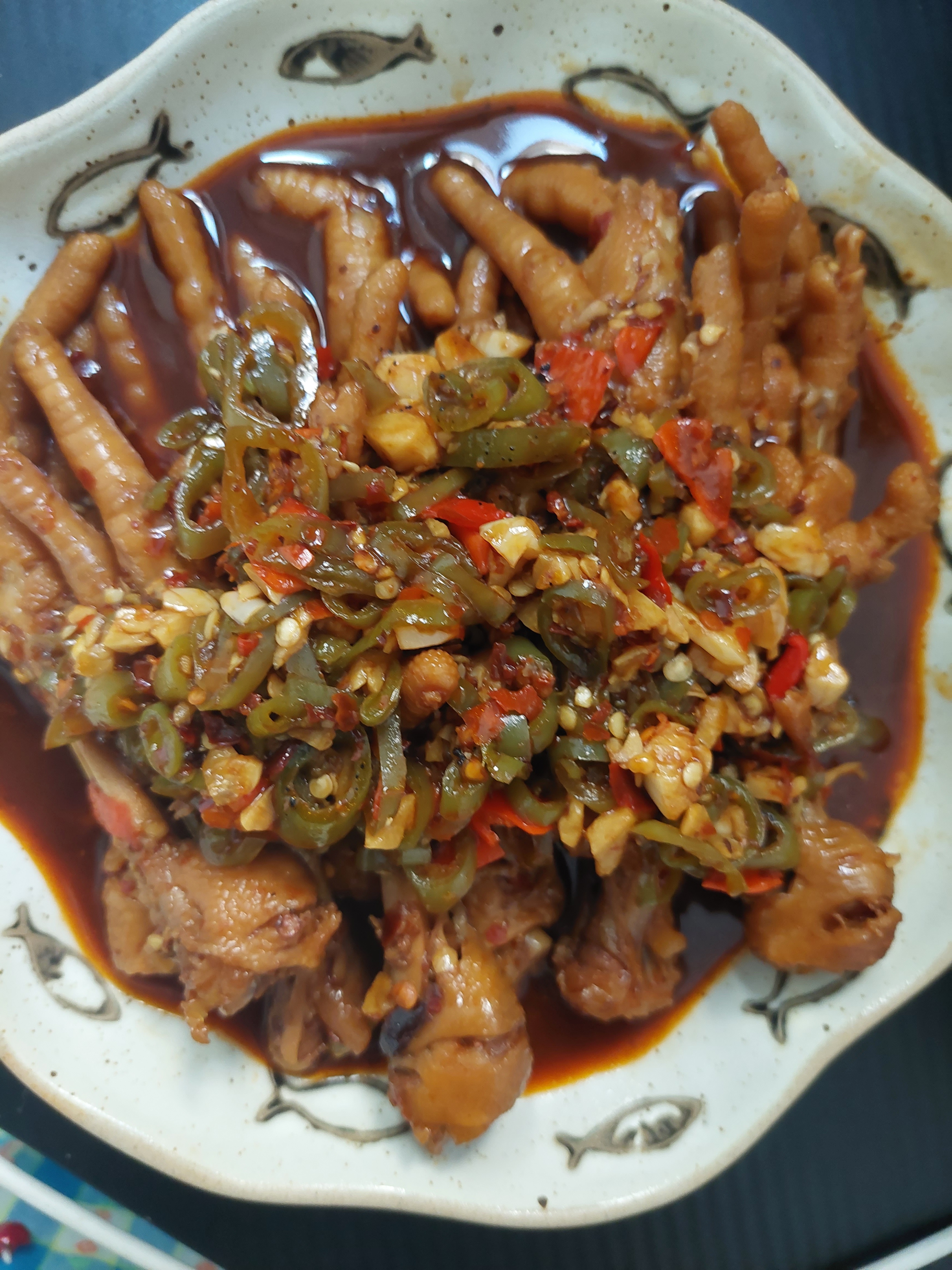 我闺蜜完全大厨来的，还有两个我爱吃的菜没好 