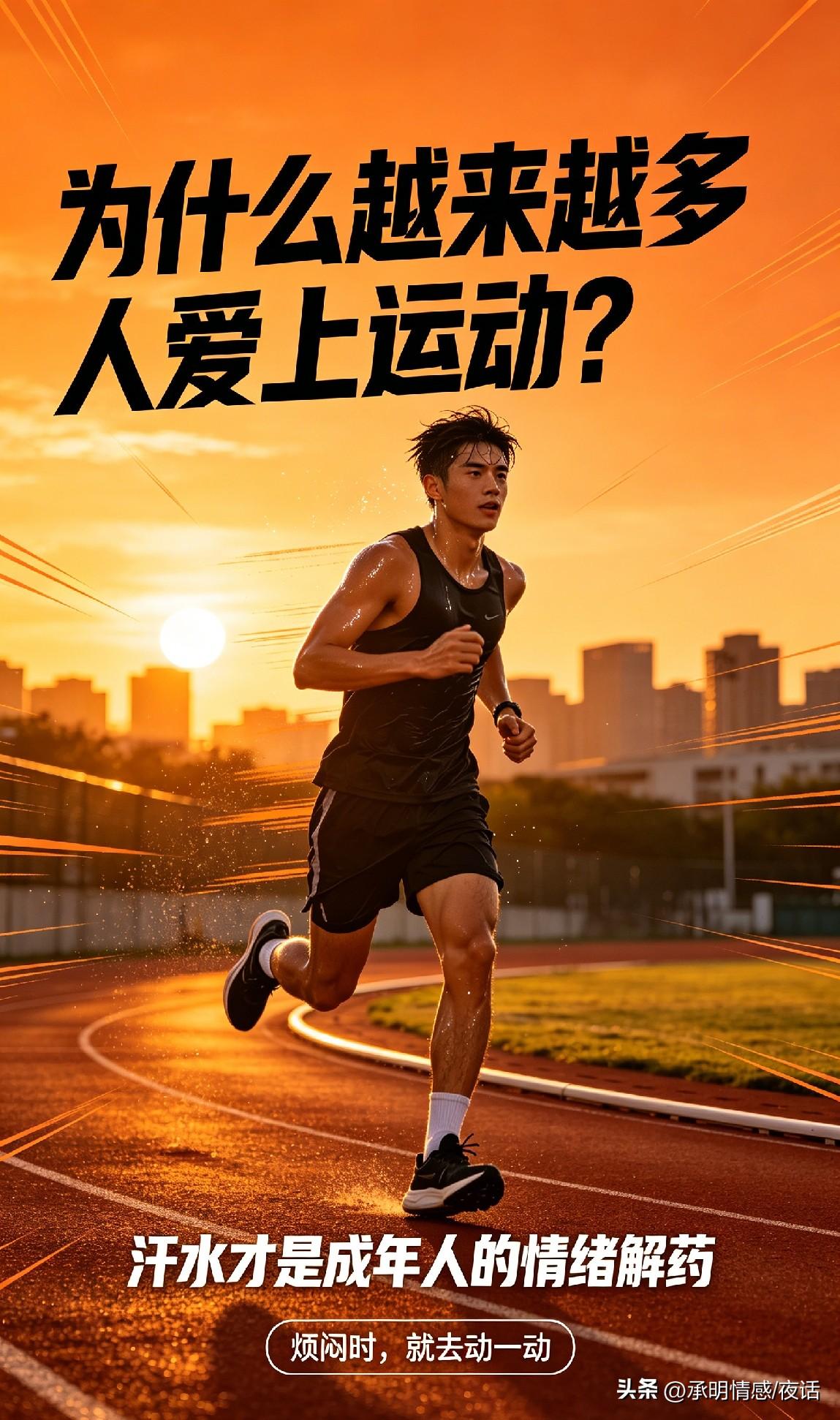 为什么越来越多人爱上运动？汗水才是情绪解药

你是不是总被生活琐事困住，心里积攒