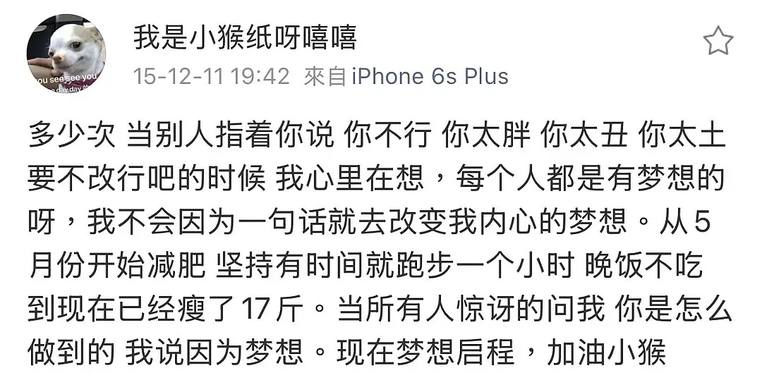 现在梦想启程，加油小紫💧 