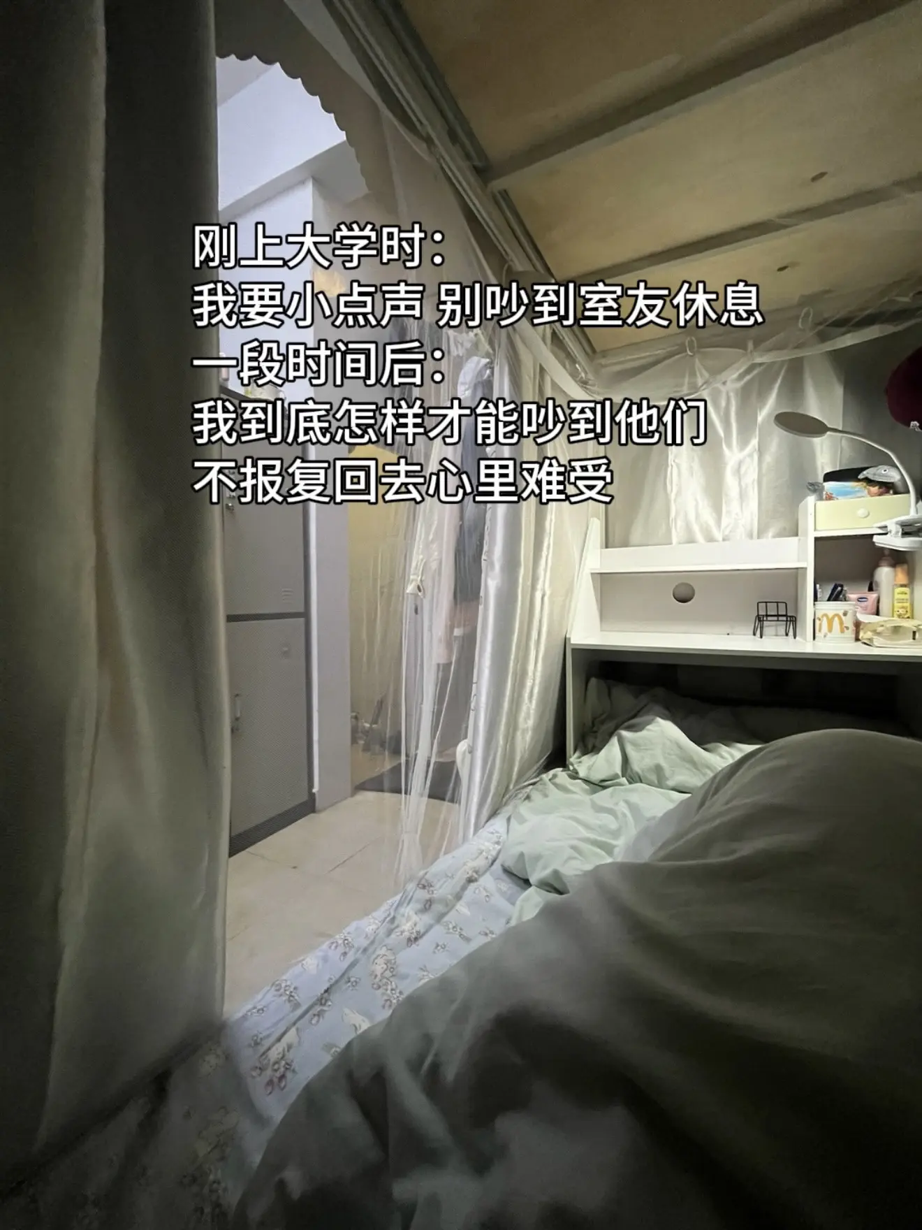 素质越高在宿舍活得越难受。