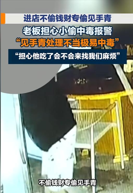 “老板都吓坏了！”8月23日报道，云南昆明，一家餐馆半夜遭了贼，小偷潜入店中，出