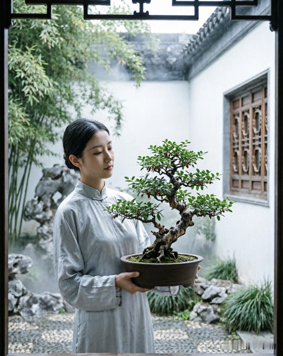 枸杞做盆景是从古至今都有的，它还是盆景界的十八学士之一，关键是枸杞不但容易得到，