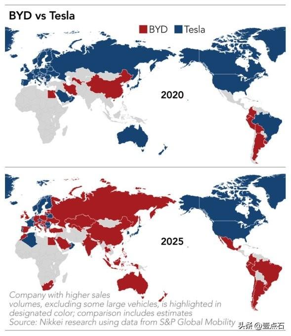 若没有地缘政治的影响，早已覆盖全球各个地区