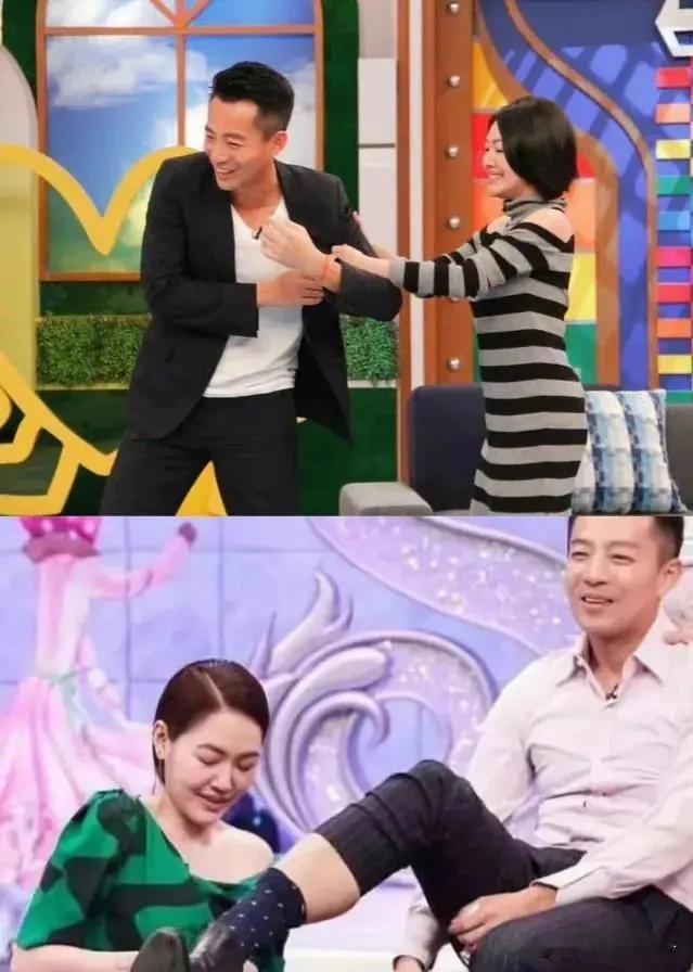 小S不喜欢她前任姐夫小菲是有原因的，跟前姐夫小菲互动，表现亲昵的时候，小菲都是有