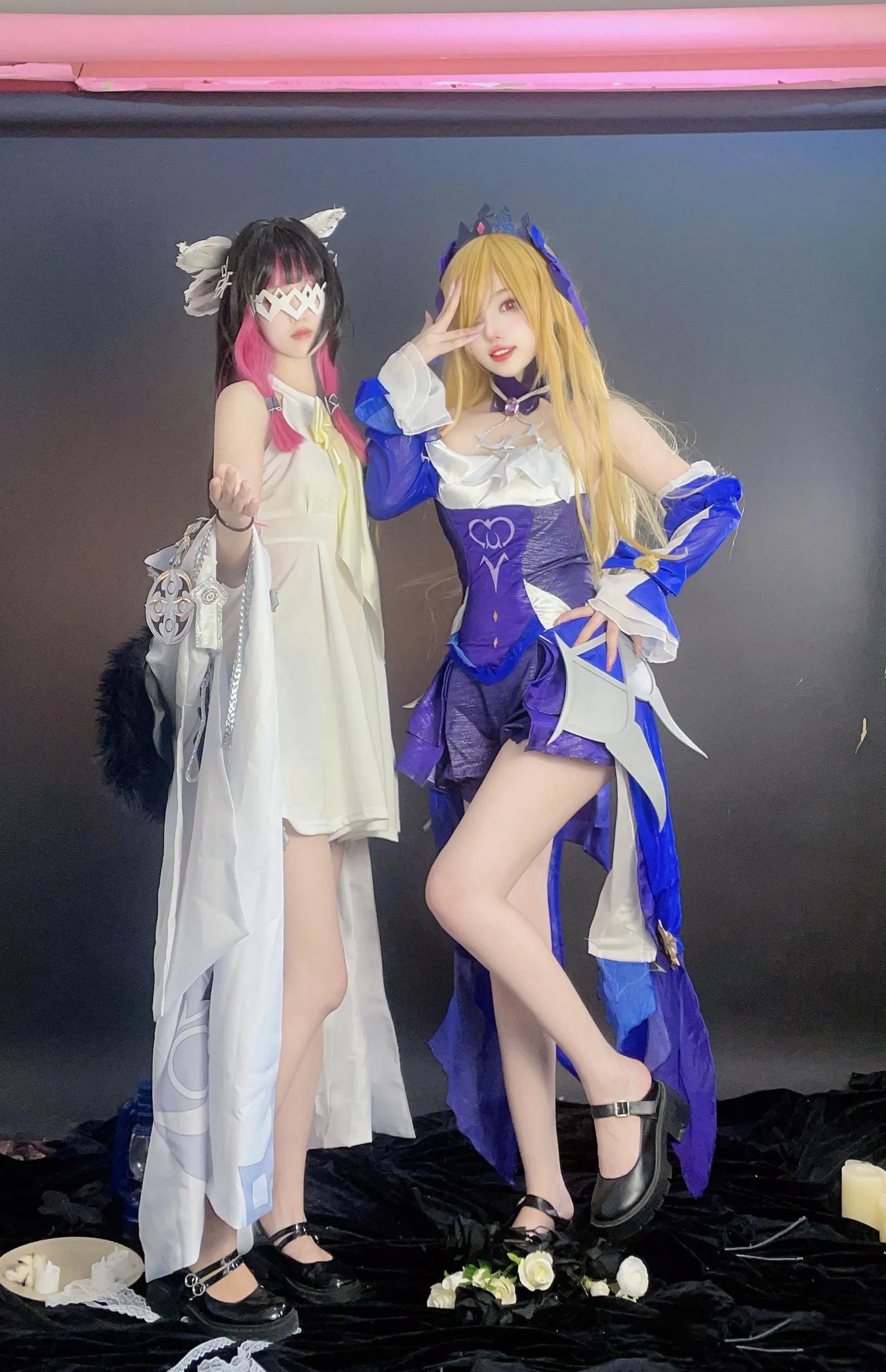 菲谢尔和少女，你们俩加起来只有一只眼睛!  