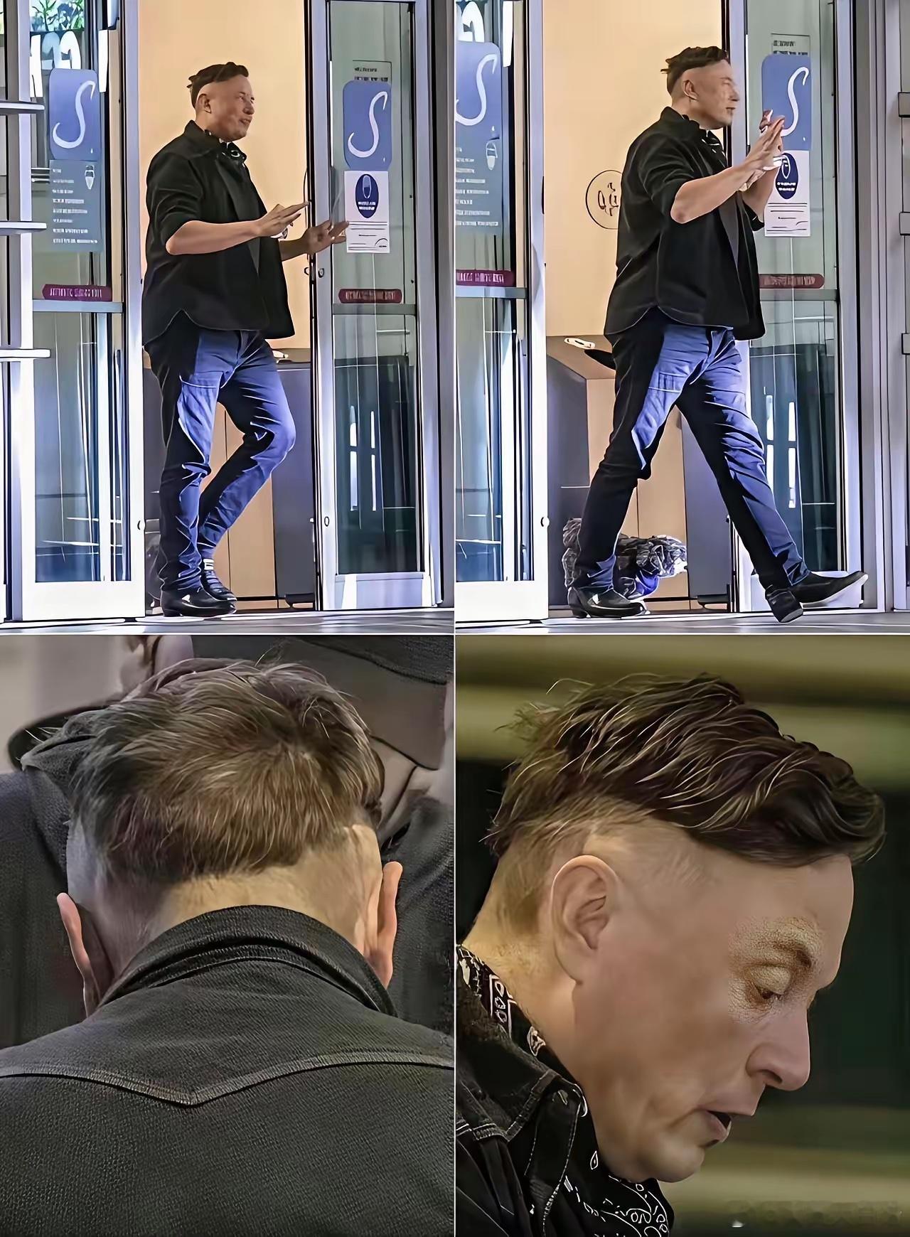 马斯克花2万美元设计的新发型 