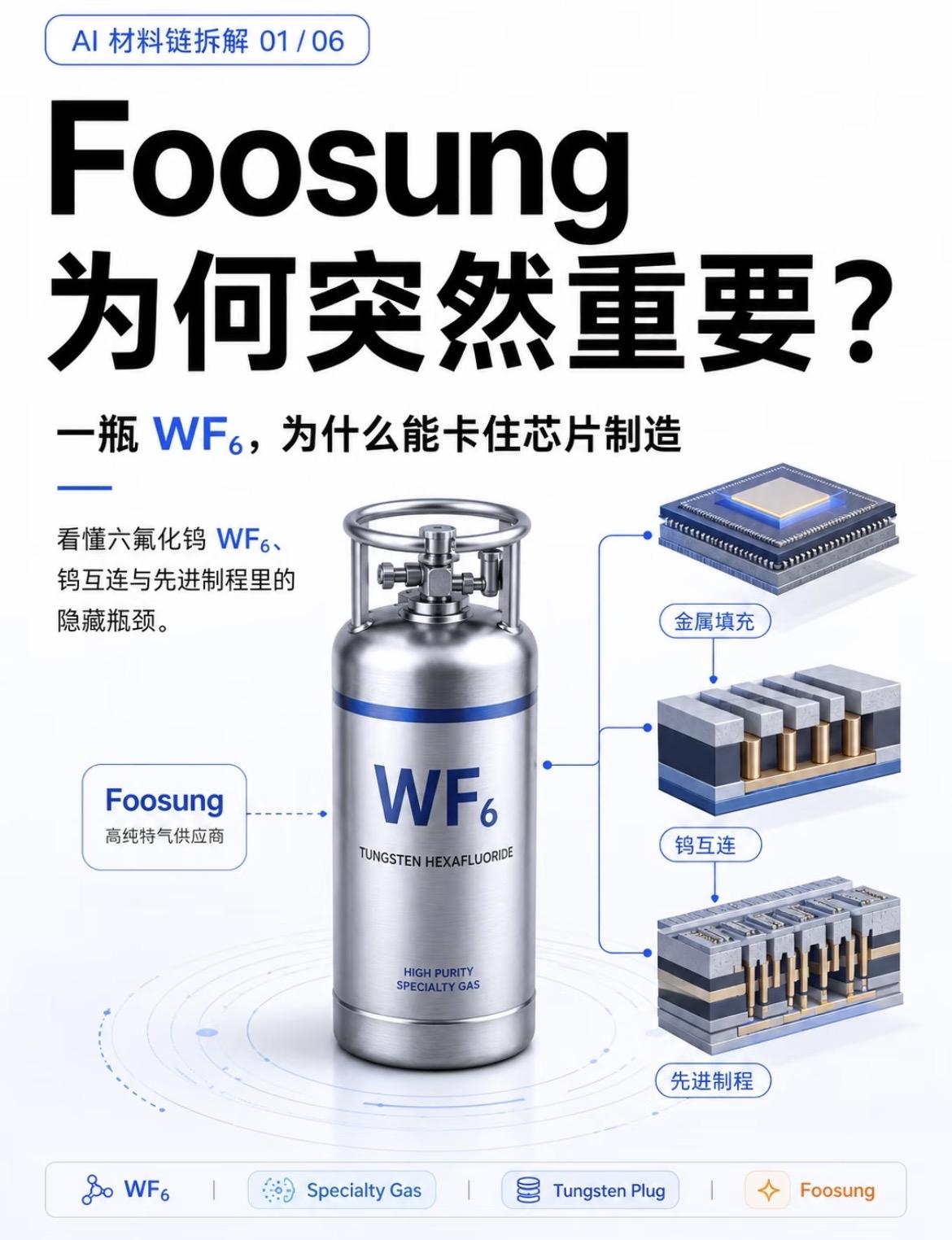 图解六氟化钨的重要性