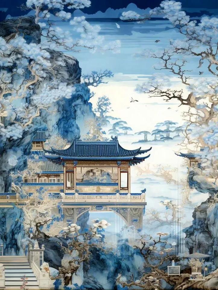 东方的意境之美，“青出于蓝而胜于蓝”这句话最能体现。北魏的李谧，起初师从孔璠，可