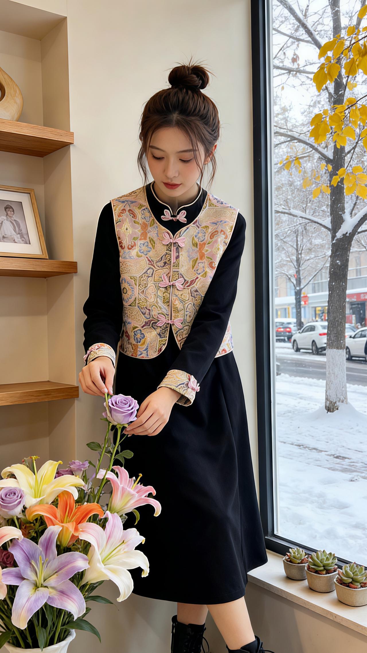 套装 新中式穿搭 国风古韵 这也太好看了 冬季穿搭