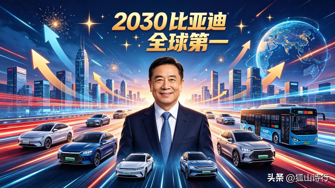 【简讯】王传福预期2030年比亚迪规模全球第一。在6月9日召开的比亚迪2025年