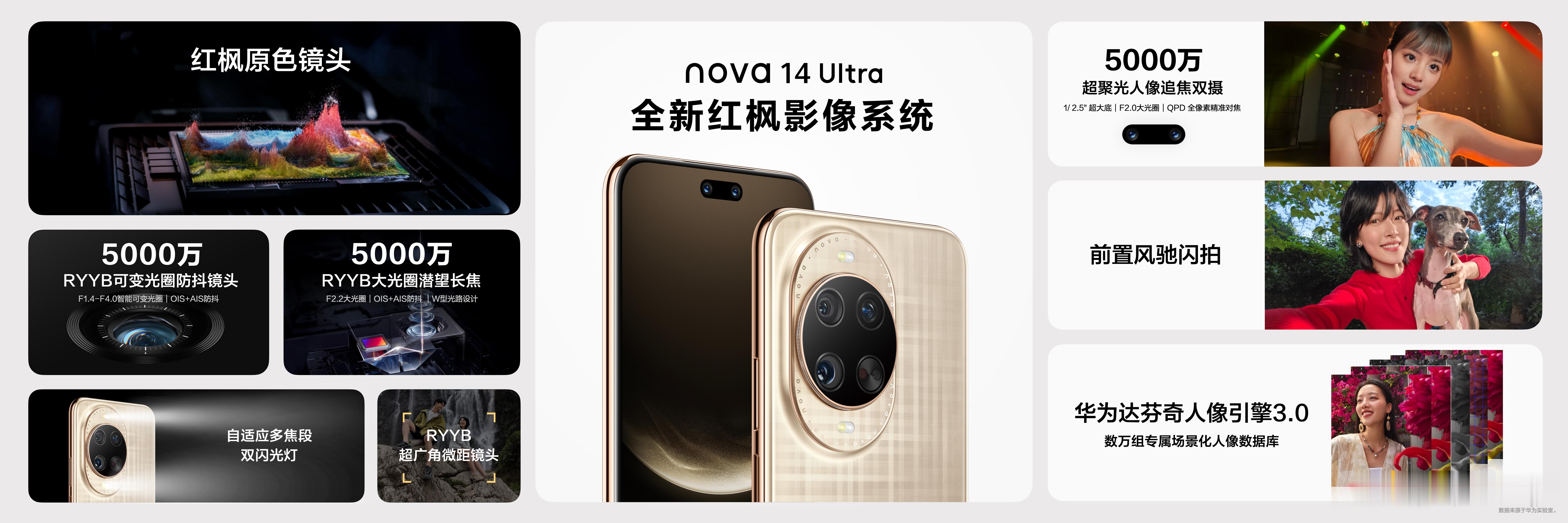 华为nova14正式发布 降维打击登场！全新ID美学叠加昆仑玻璃双五星认证，打造