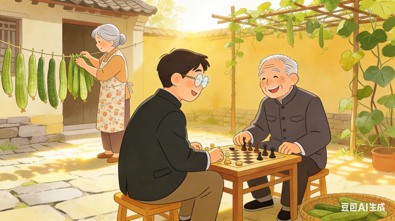 撒贝宁说：

“不要随便把父母接到身边，

那不是孝顺。
 
他和妹妹在北京站稳