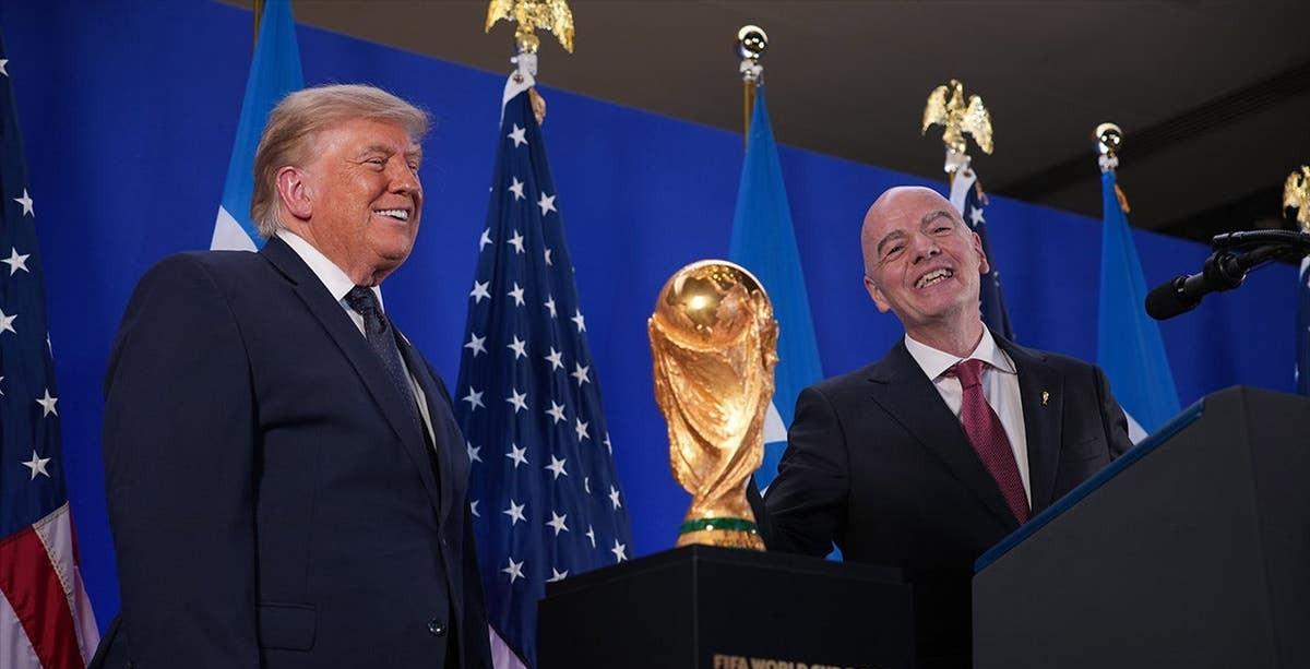 要被川普笑死！
凌晨，美国总统川普在纽约参加FIFA举行的记者会上建议下一届世界