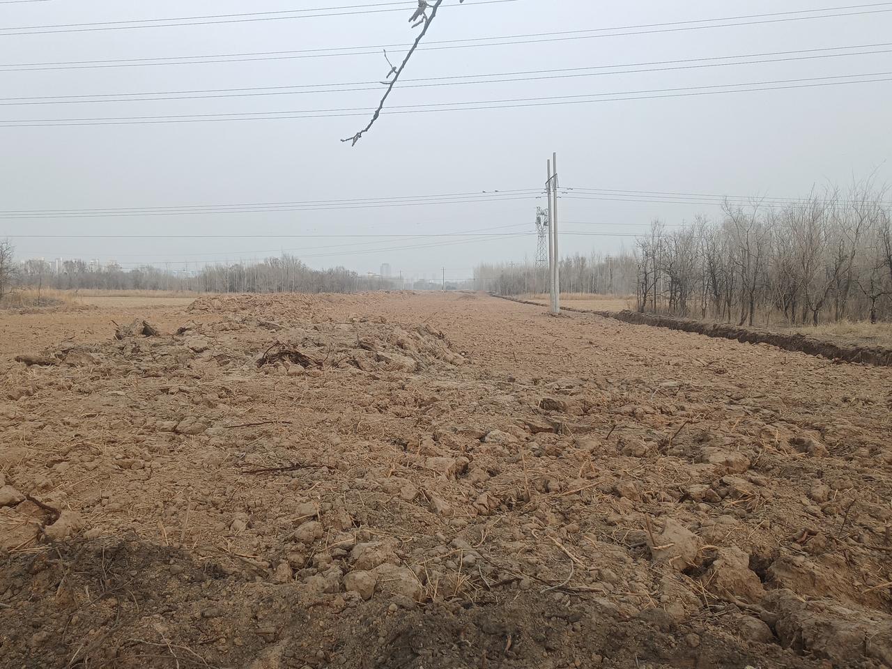 这就是传的沸沸扬扬的裕华路西延工程吗？这不就是一堆土吗？哪有公路的样子？

没有