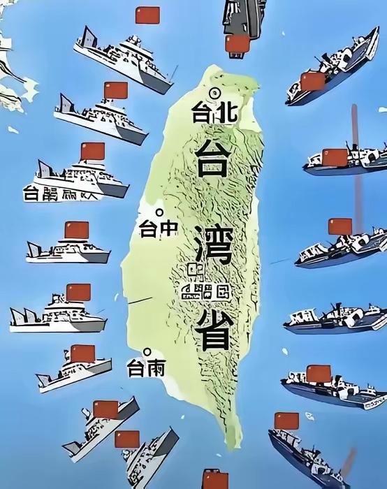 台湾其实根本就不用打，打它干什么？台湾就是一个孤立的小岛，大陆压根不用打，只要把