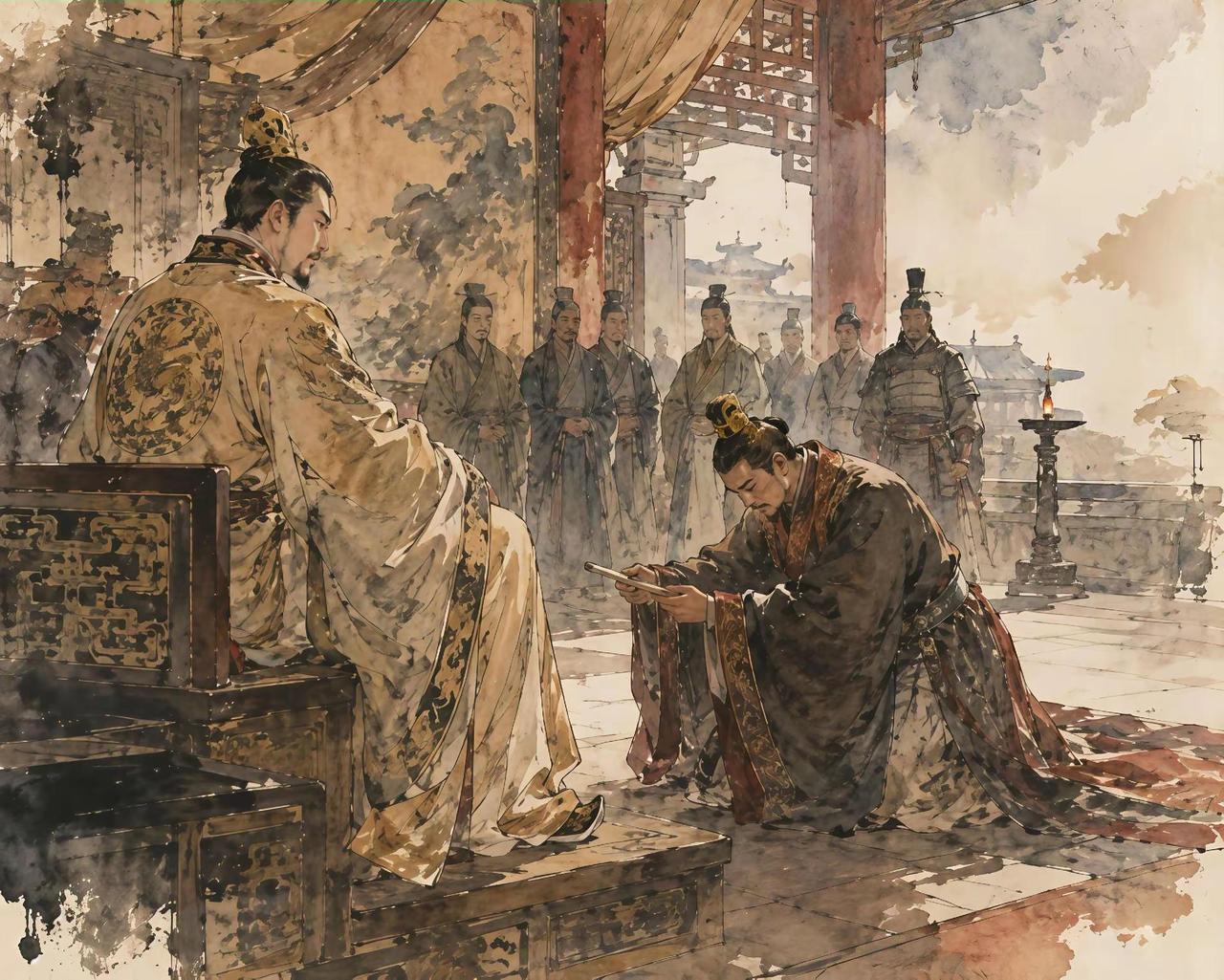 公元44年。东汉皇宫。太子刘强跪在父亲面前。“父皇，儿臣请求让出太子之位。”这句