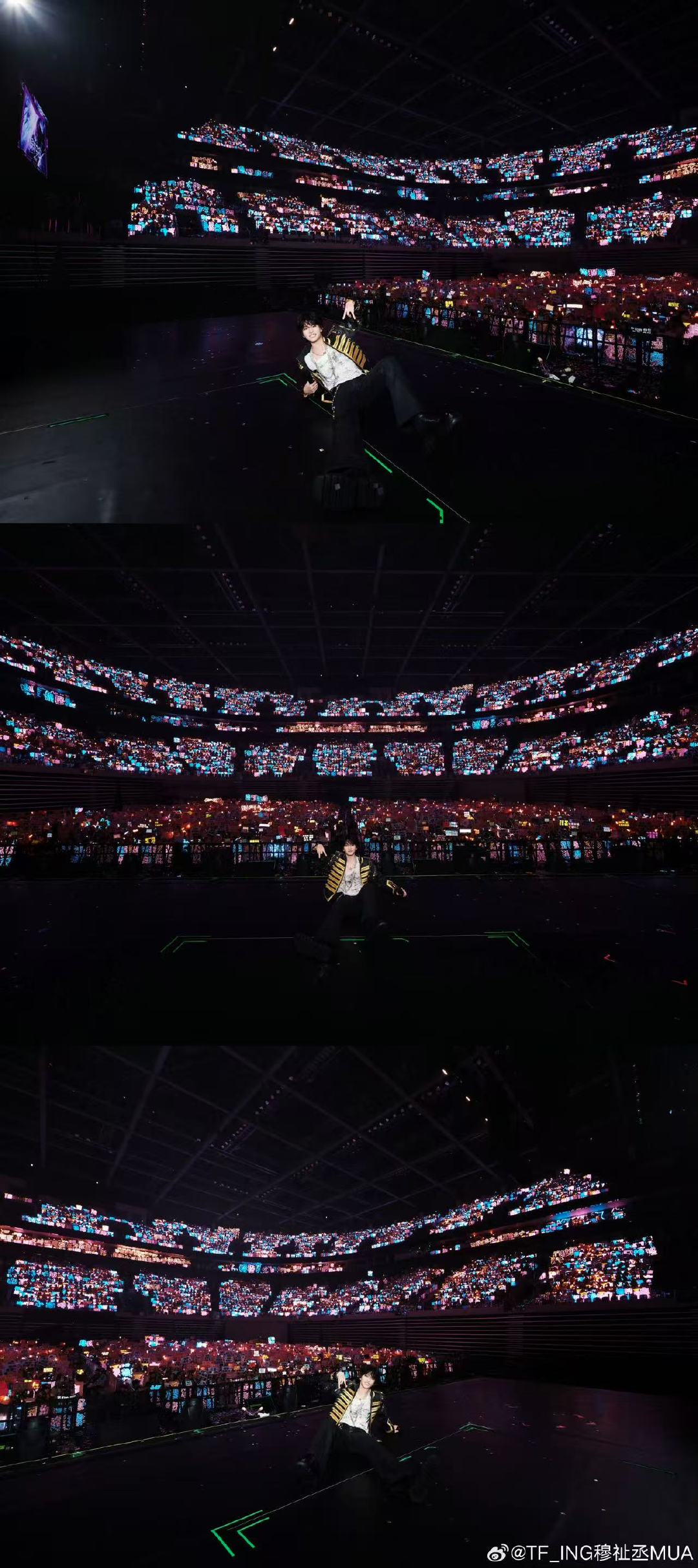 穆祉丞祝爱我的每一个你天天开心 穆祉丞发了演唱会大合照穆祉丞发了大合照 