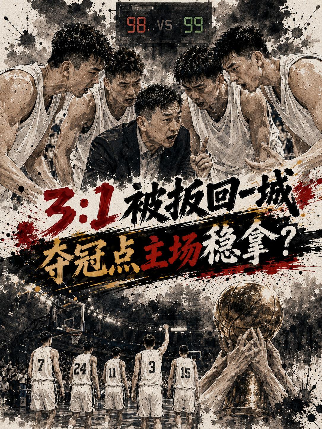 上海队真会在主场被广厦续命吗？总决赛G5卢伟率队距队史首冠只差一胜——可广厦刚1