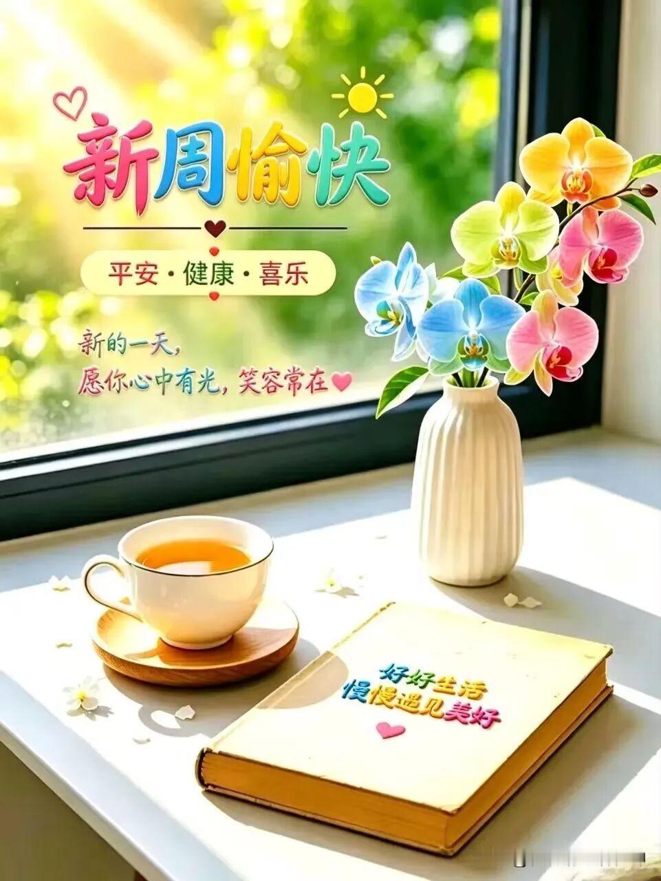 2026/08/17/（农历七月初五）星期一早上好！阳光明媚，美好一天开始啦！
