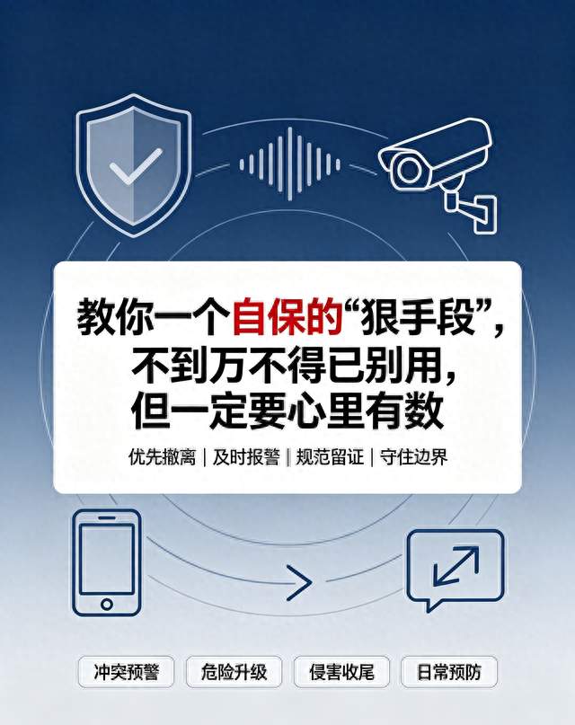 教你一个自保的“狠手段”，不到万不得已别用，但一定要心里有数