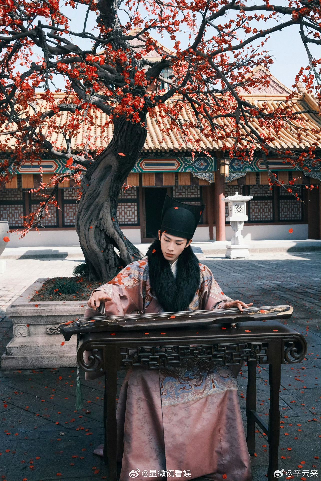 辛云来横店魔术师 狠狠被辛云来的浪漫戳中了！辛云来《明月录》杀青逆应援太用心！九