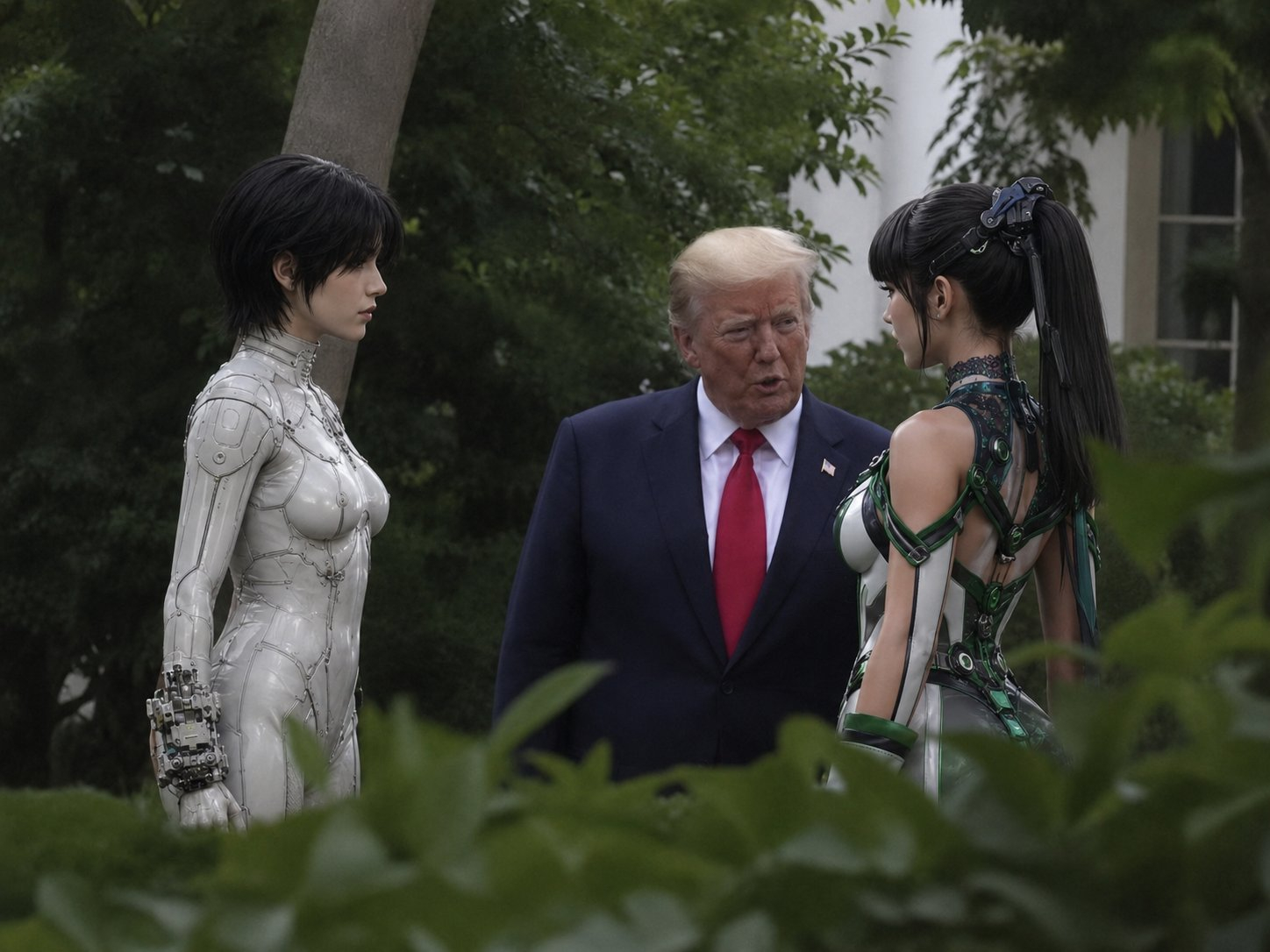 特朗普总统就游戏厂商的 DEI 政策等问题和 Eve、Evie 进行了亲切友好的