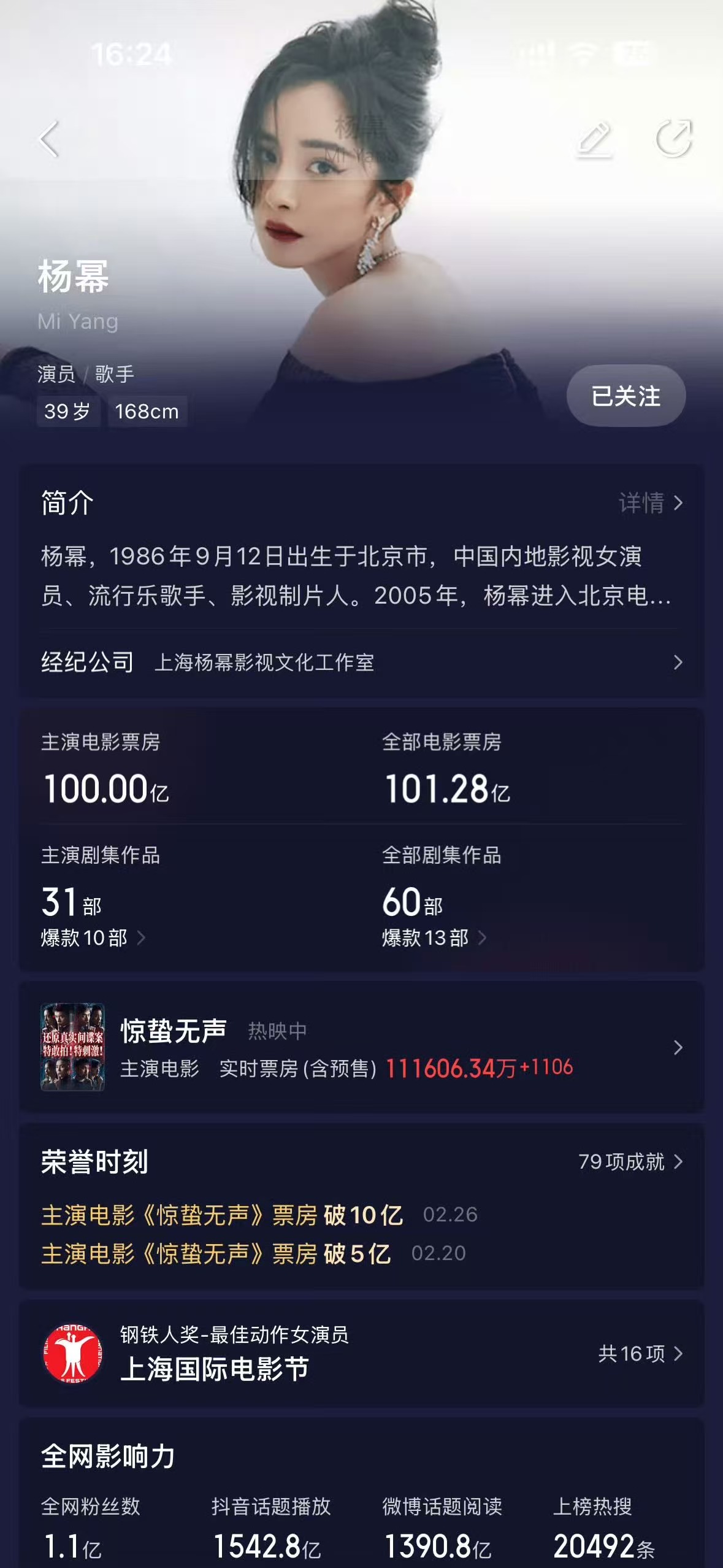 杨幂主演电影票房破百亿杨幂主演电影票房破百亿了杨幂主演电影票房破百亿了，厉害，