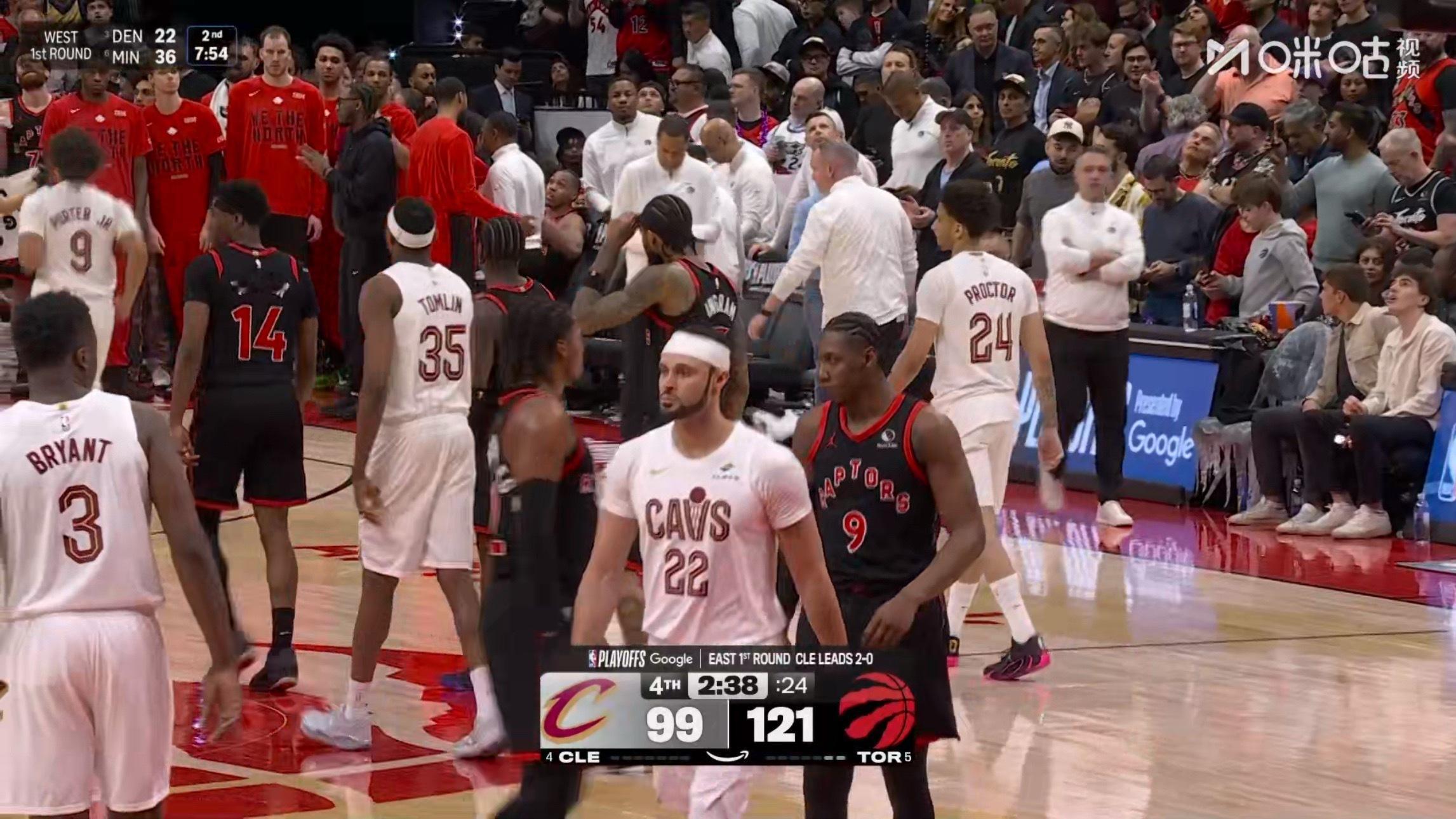 骑士放弃比赛，换上全替补。猛龙主场强势扳回一城，大比分1-2落后于骑士。nba季