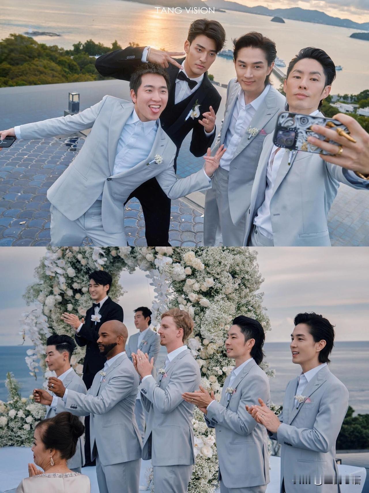 李承铉当伴郎也太绝了吧！

刷到James和发发的婚礼，直接被星光闪到眼！莫文蔚