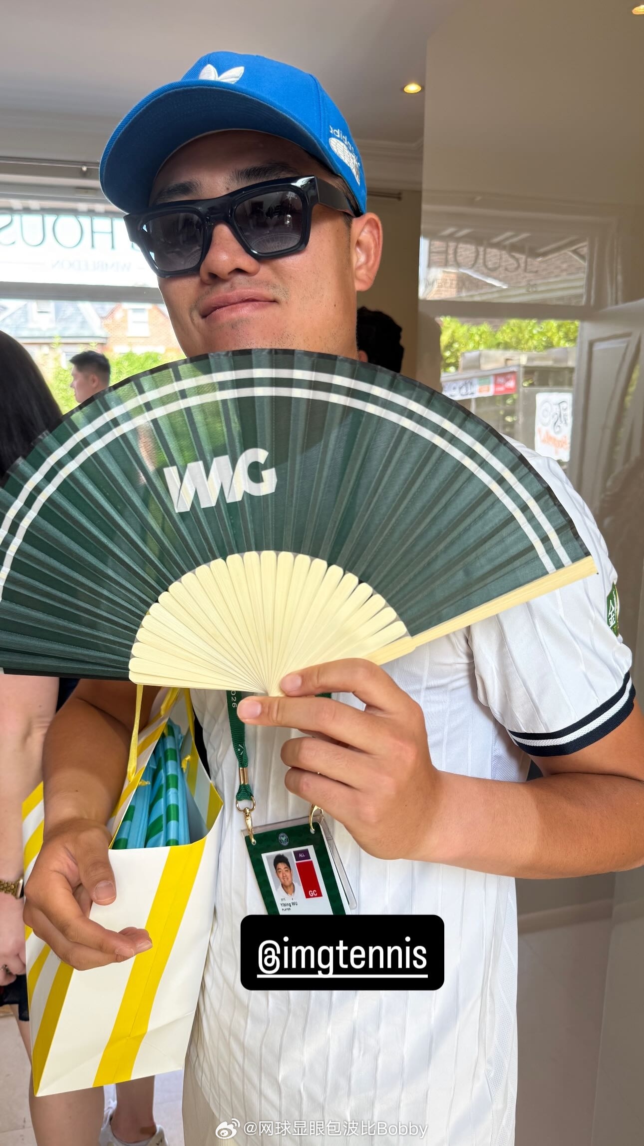 吴易昺登陆温网2026 中心球场全力备战德约科维奇我们赚了吴易昺vs德约科维奇A