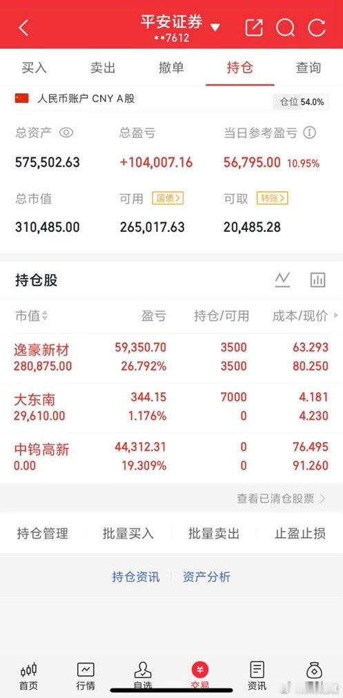 实盘打卡！守正出奇，行稳致远市场喧嚣，流言四起，唯有实盘见真章。“文”是克制与逻