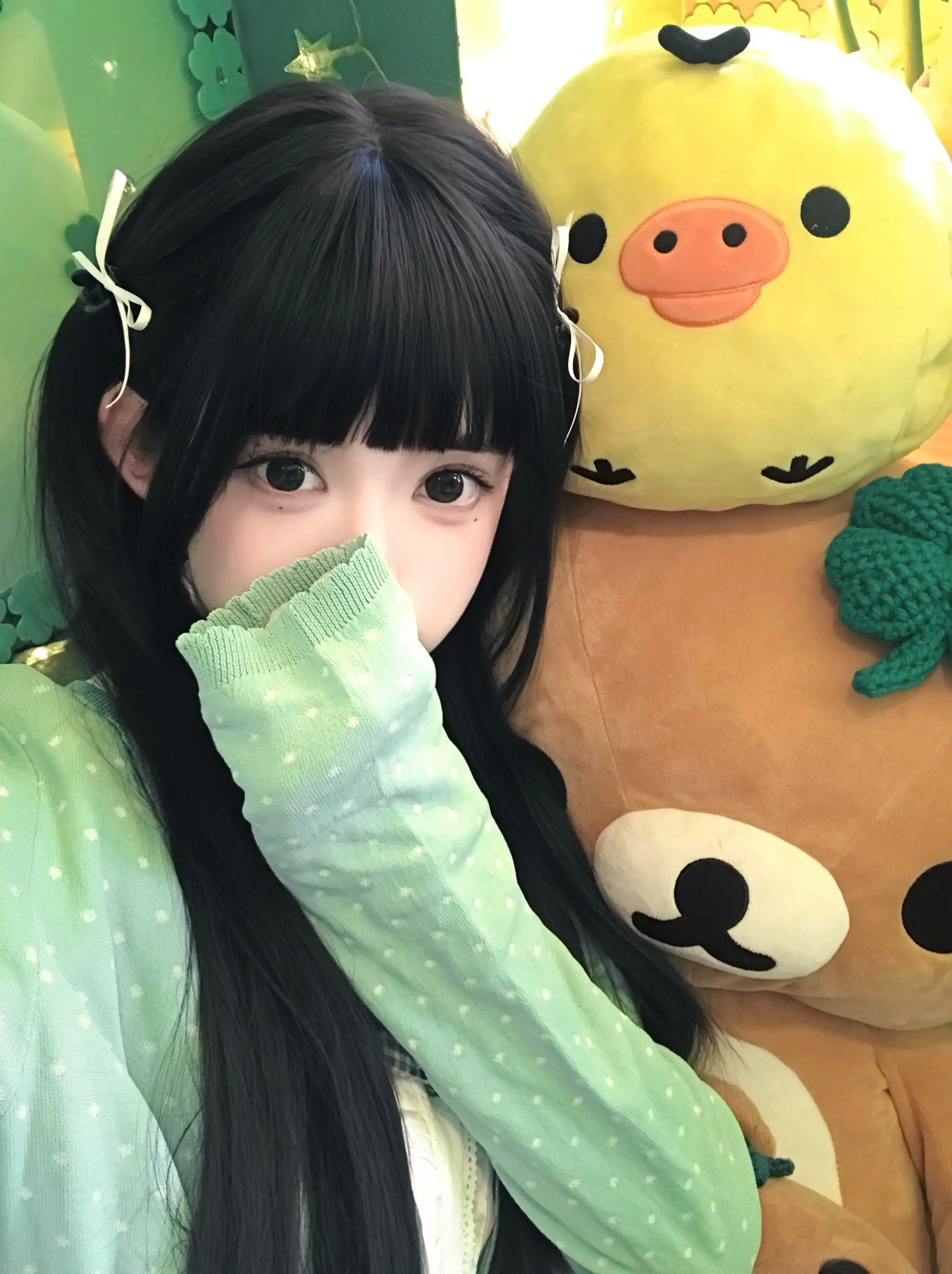 萌!!  ॑ᗜ ॑ 终于来神户看轻松熊。🍀 *        . 。...