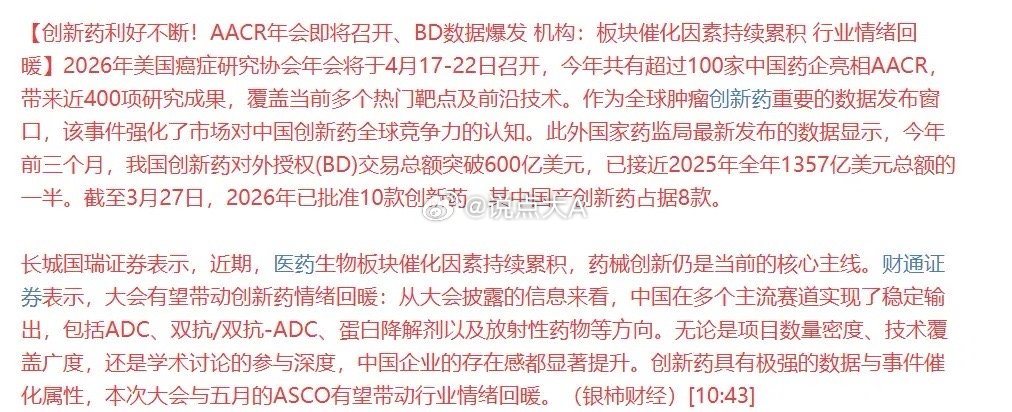 大家没发现吗？这几天医药板块逆势坚挺，且节节攀升！今天CRO板块更是再次大涨超7