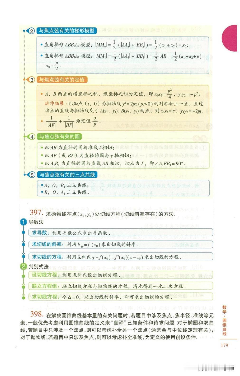 高中数学——课本之外拓展结论汇编