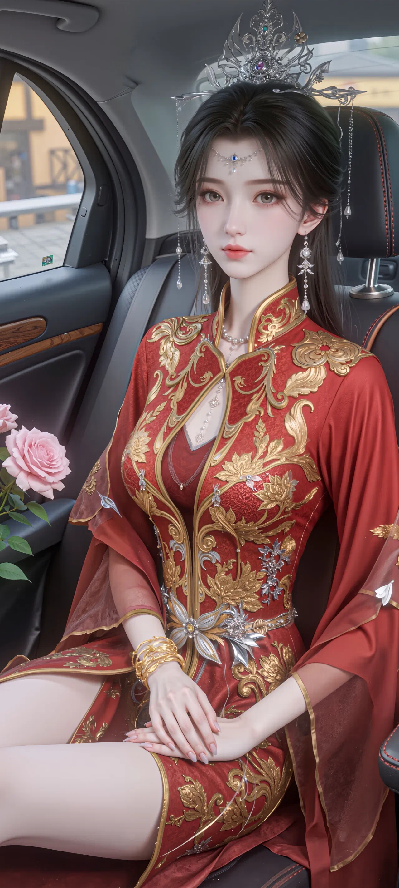 仙逆  李慕婉【精致美图】身着嫁衣，红润美丽，爱不释手！国产动漫 ​​​