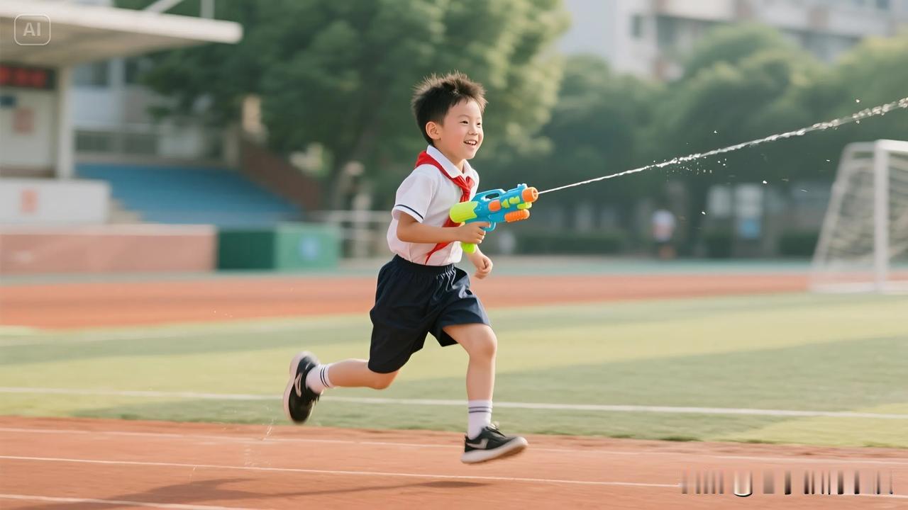 课堂上被学生拿水枪滋水，老师应该怎样应对？

有老师同行问：课堂上被学生拿玩具水